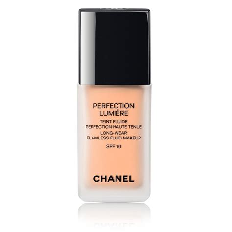 chanel perfection lumière teint fluide perfection haute tenue spf 10|perfection lumière spf 10.